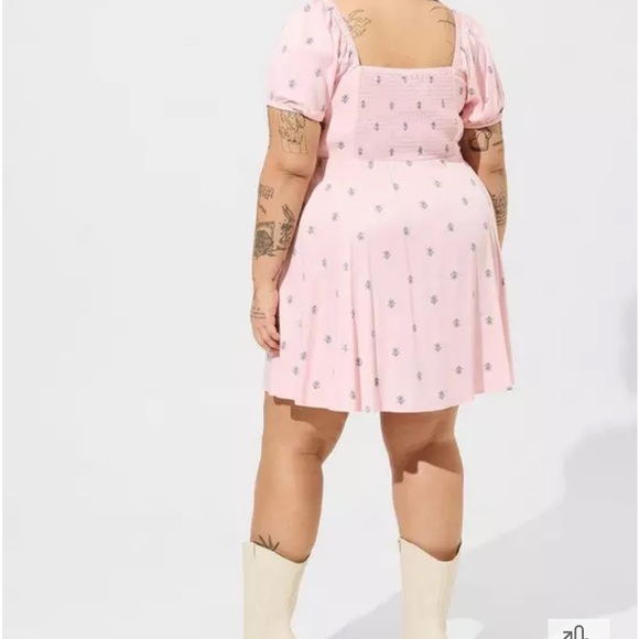 Torrid Summer off the Shoulder Dress - Picture 3 of 8